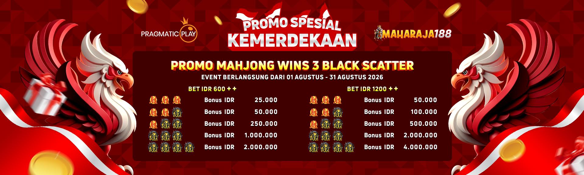 Bonus Mahjong Merdeka